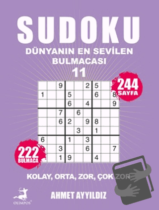 Sudoku - Dünyanın En Sevilen Bulmacası 11 - Ahmet Ayyıldız - Olimpos Y