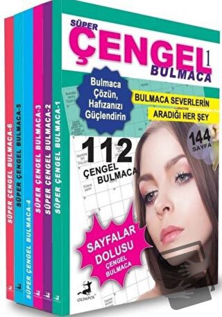 Süper Çengel Bulmaca 6 Kitap Kutulu Set - Kolektif - Olimpos Yayınları