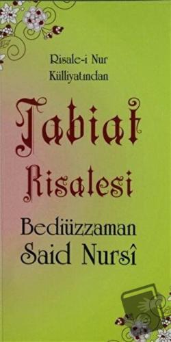 Tabiat Risalesi (Cep boy, Kod: 0181) - Bediüzzaman Said Nursi - Sebat 