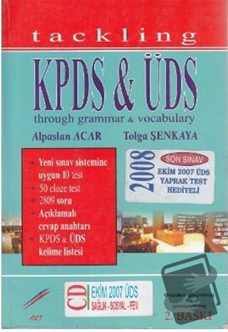 Tackling KPDS and ÜDS Through Grammar and Vocabulary - Tolga Şenkaya -