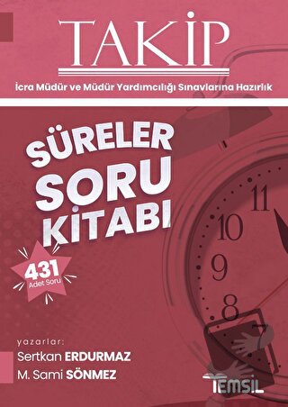 Takip Süreler Soru Kitabı - Sertkan Erdurmaz - Temsil Kitap - Fiyatı -