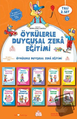 Tali Öykülerle Duygusal Zeka Eğitimi Serisi (3-7 Yaş) + Etkinlikli Boy