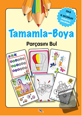 Tamamla - Boya - Parçasını Bul - Gülizar Çilliyüz - Pia Çocuk Yayınlar