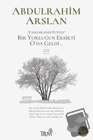 Tamamlandı Puzzle - Bir Yokluğun Eksikti O da Geldi - Abdulrahim Arsla