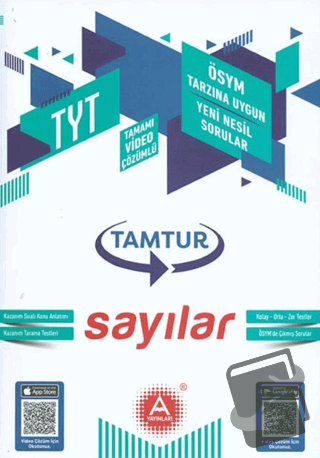 Tamtur TYT Sayılar Fasikülü - Kolektif - A Yayınları - Fiyatı - Yoruml