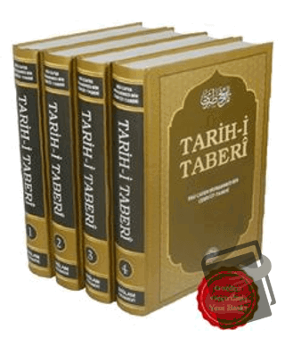 Tarih-i Taberi (4 Cilt Takım) (Ciltli) - Ebu Cafer Muhammed Bin Cerir'