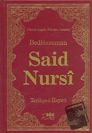 Tarihçe-i Hayatı (Çanta Boy) (Ciltli) - Bediüzzaman Said-i Nursi - Söz