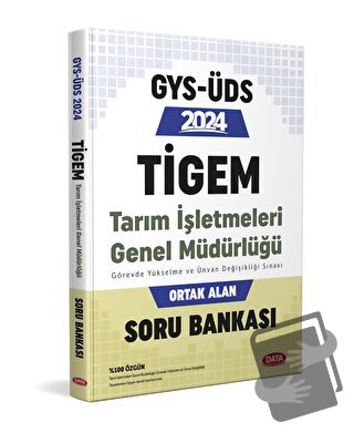 Tarım İşletmeleri Genel Müdürlüğü Tigem GYS ÜDS Ortak Alan Soru Bankas