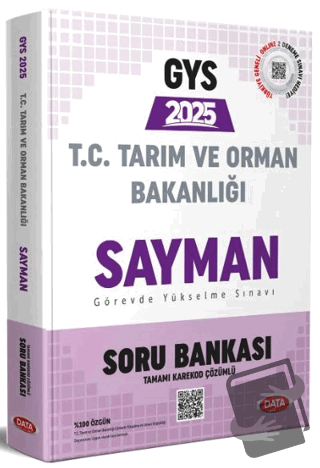 Tarım ve Orman Bakanlığı Sayman GYS Soru Bankası - Karekod Çözümlü - K