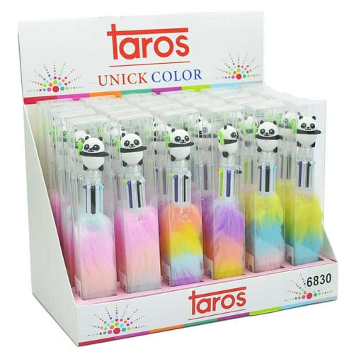 Unick Color Pvc Kutu Panda 6 Renk 7501 - 24'lü Paket - - Unick Color -