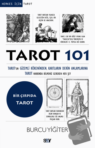 Tarot 101 - Burcu Yiğiter - Say Yayınları - Fiyatı - Yorumları - Satın