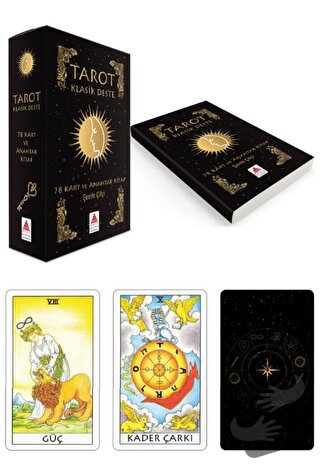 Tarot Klasik Deste, 78 Kart ve Anahtar Kitap - Şerife Çifçi - Delta Kü