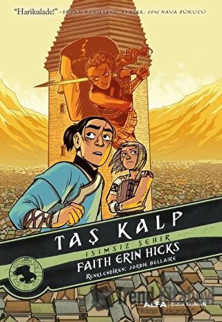 Taş Kalp - İsimsiz Şehir - Faith Erin Hicks - Alfa Yayınları - Fiyatı 