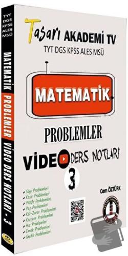 Tasarı Eğitim Yayınları Matematik Problemler Video Ders Notları 3 - Ce