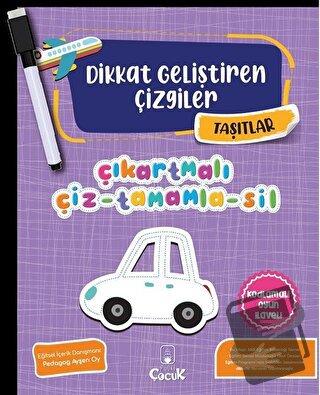 Taşıtlar - Dikkat Geliştiren Çizgiler - Kolektif - Floki Çocuk - Fiyat