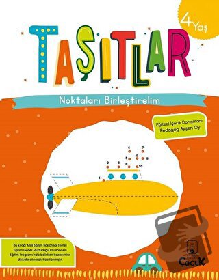 Taşıtlar - Noktaları Birleştirelim (4 Yaş) - Kolektif - Floki Çocuk - 