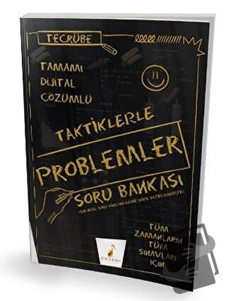 Tecrübe Taktiklerle Problemler Tamamı Dijital Çözümlü Soru Bankası - K