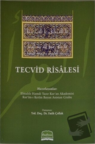 Tecvid Risalesi - Kolektif - Üsküdar Yayınevi - Fiyatı - Yorumları - S