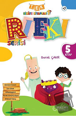 Tek Hikaye Kitapları 1 Rıfkı Serisi 5 Kitap (Ciltli) - Burak Çakır - P