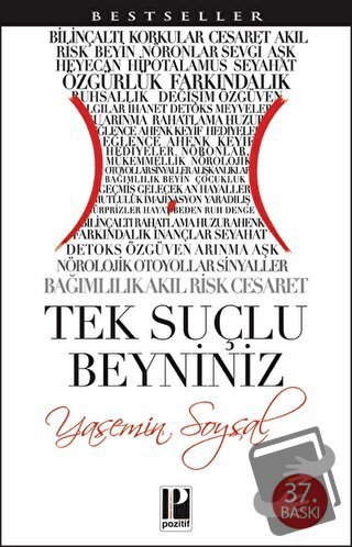 Tek Suçlu Beyniniz - Yasemin Soysal - Pozitif Yayınları - Fiyatı - Yor