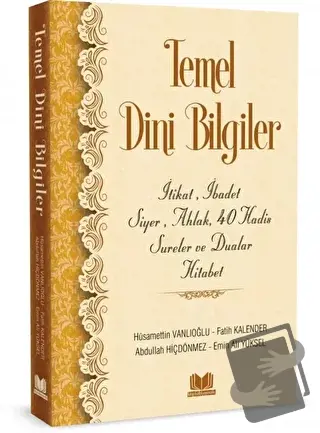 Temel Dini Bilgiler - Fatih Kalender - Kitap Kalbi Yayıncılık - Fiyatı