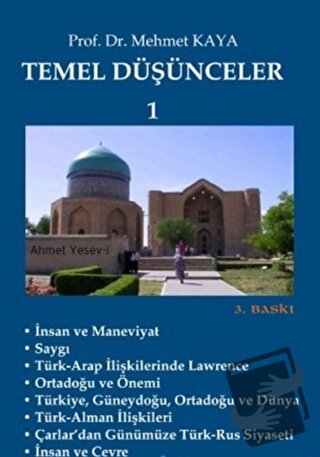 Temel Düşünceler 1 - Mehmet Kaya - İmaj Yayıncılık - Fiyatı - Yorumlar