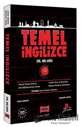 Temel İngilizce Dil Bilgisi, Seçkin Esen, Yargı Yayınevi, Fiyatı, Yoru