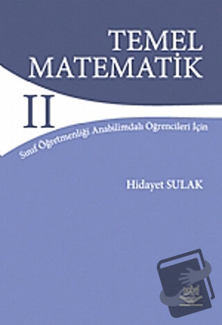 Temel Matematik 2 - Hidayet Sulak - Nobel Akademik Yayıncılık - Fiyatı