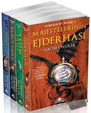 Temeraire Serisi Takım Set (4 Kitap) - Naomi Novik - Pegasus Yayınları