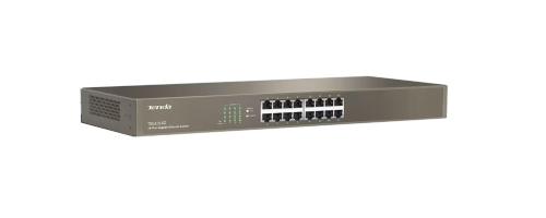 Tenda Teg1016G 16 Port 10-100-1000 Mbps 19" Switch Çelik Kasa Rack Mou