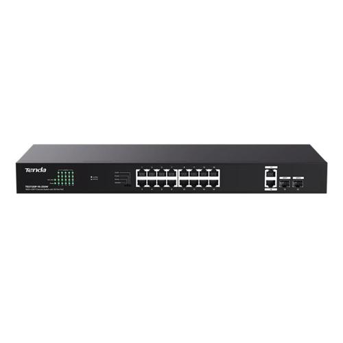 Tenda Teg1120P-16-250W 16 Port Poe+ 10-100-1000 2 Port Uplink + 2 Port