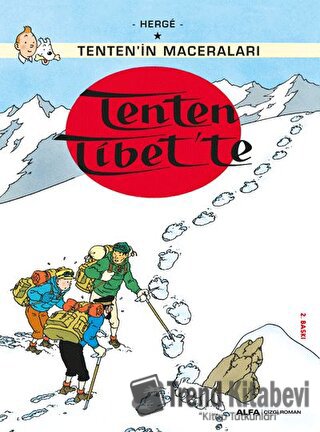 Tenten Tibet’te - Tenten’in Maceraları - Herge - Alfa Yayınları - Fiya