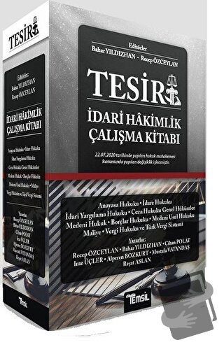 Tesir İdari Hakimlik Çalışma Kitabı - Bahar Yıldızhan - Temsil Kitap -