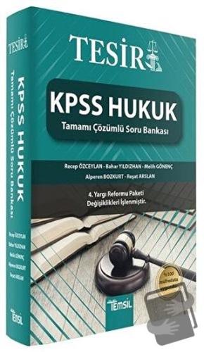 Tesir KPSS Hukuk Tamamı Çözümlü Soru Bankası - Alperen Bozkurt - Temsi