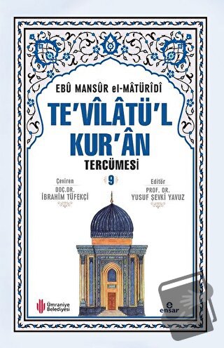 Te'vilatü'l Kur'an Tercümesi 9 (Ciltli) - Ebu Mansur el-Matüridi - Ens