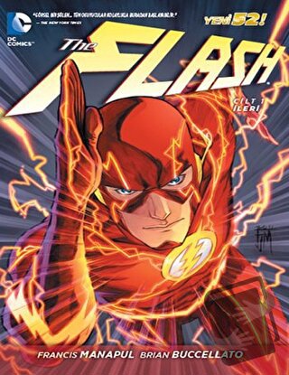 The Flash Cilt 1 - İleri - Brian Buccellato - Arka Bahçe Yayıncılık - 