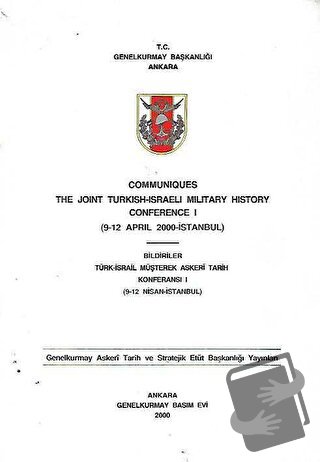 The Joint Turkish - Israeli Military History Conference I - Kolektif -