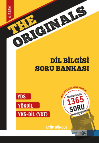 The Originals Dil Bilgisi Soru Bankası - Eyüp Gündüz - Vizetek Yayıncı