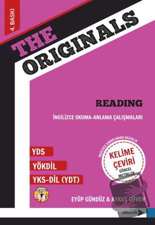 The Originals Reading - Eyüp Gündüz - Vizetek Yayıncılık - Fiyatı - Yo