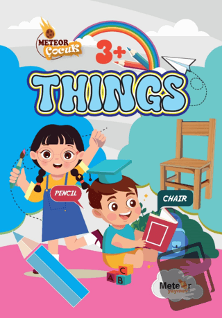 Things Türkçe-İngilizce Boyama Kitabı - Kolektif - Meteor Yayınevi - F