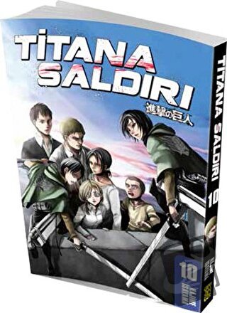 Titana Saldırı 10. Cilt - Hajime İsayama - Gerekli Şeyler Yayıncılık -