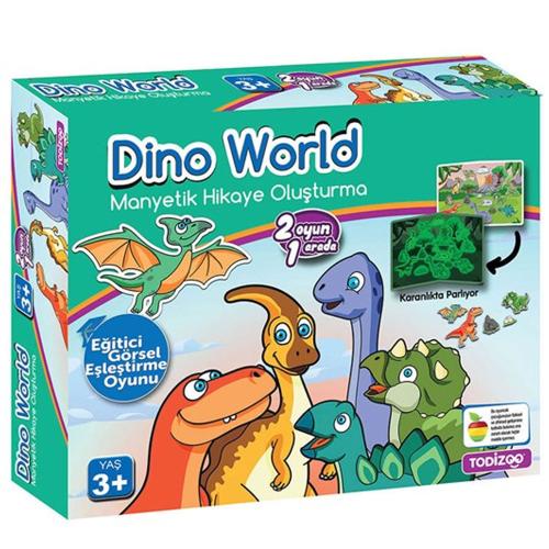 Todizoo Dino World Manyetik Hikaye Oluşturma 83915 - - Todizoo - Fiyat