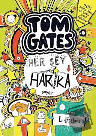 Tom Gates - Her Şey Harika Sayılır (Ciltli) - Liz Pichon - Tudem Yayın