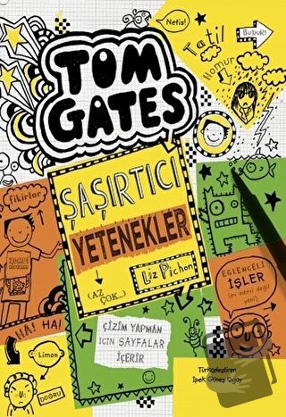 Tom Gates - Şaşırtıcı Yetenekler (Ciltli) - Liz Pichon - Tudem Yayınla