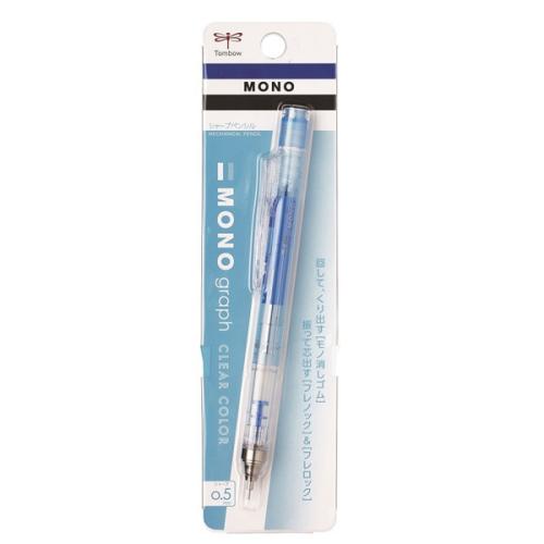 Tombow Versatil Kalem Mono Graph 0.5 Mm Şeffaf Mavi - - Tombow - Fiyat