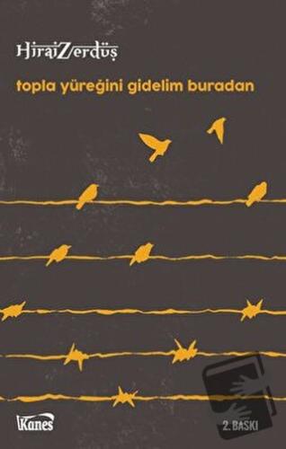 Topla Yüreğini Gidelim Buradan - Hirai Zerdüş - Kanes Yayınları - Fiya