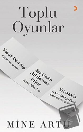 Toplu Oyunlar - Mine Artu - Cinius Yayınları - Fiyatı - Yorumları - Sa