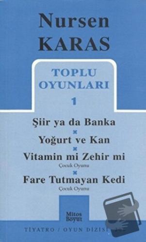 Toplu Oyunları 1 Şiir ya da Banka / Yoğurt ve Kan / Vitamin mi Zehir m