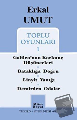 Toplu Oyunları 1 - Erkal Umut - Mitos Boyut Yayınları - Fiyatı - Yorum