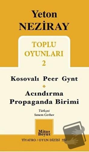 Toplu Oyunları 2 - Yeton Neziray - Mitos Boyut Yayınları - Fiyatı - Yo